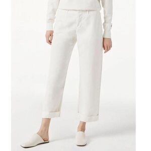 FRAME Le Tomboy Trouser Vintage White | Womens Boyfriend SZ 26